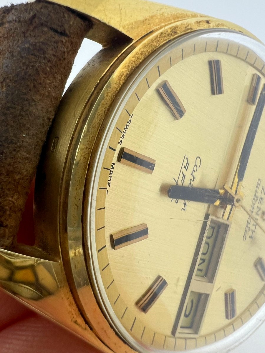 Zenith Captain Af/p Yellow Gold 18 Kt-photo-4