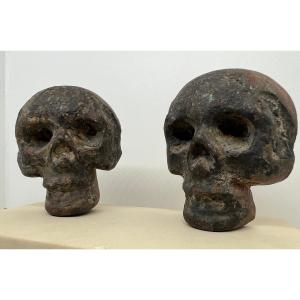 Cast Iron Vanitas From The 19th Sec.