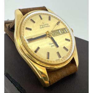 Zenith Captain Af/p Yellow Gold 18 Kt