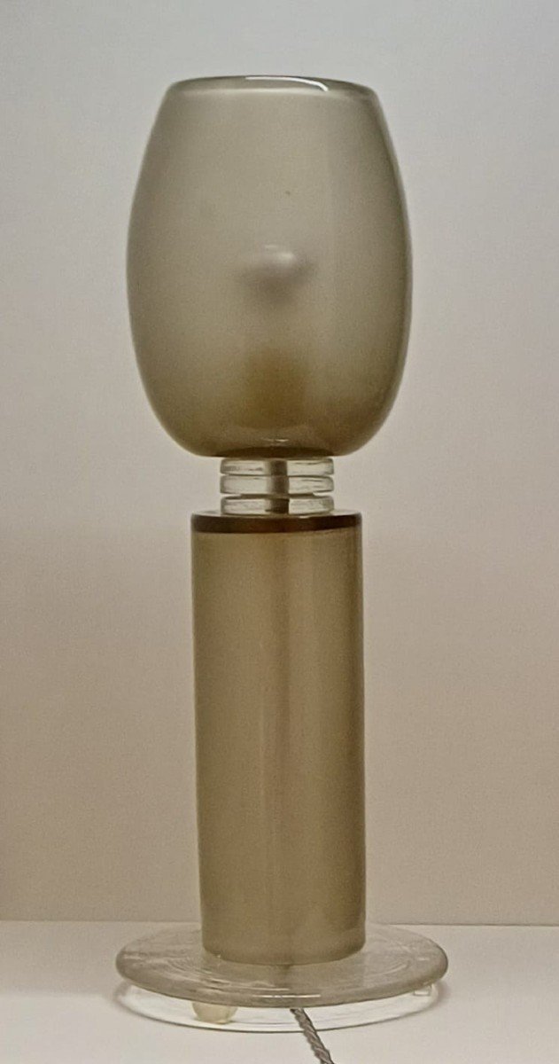 Table Lamp, Murano, Signed Toso, Circa 1950-1960-photo-2