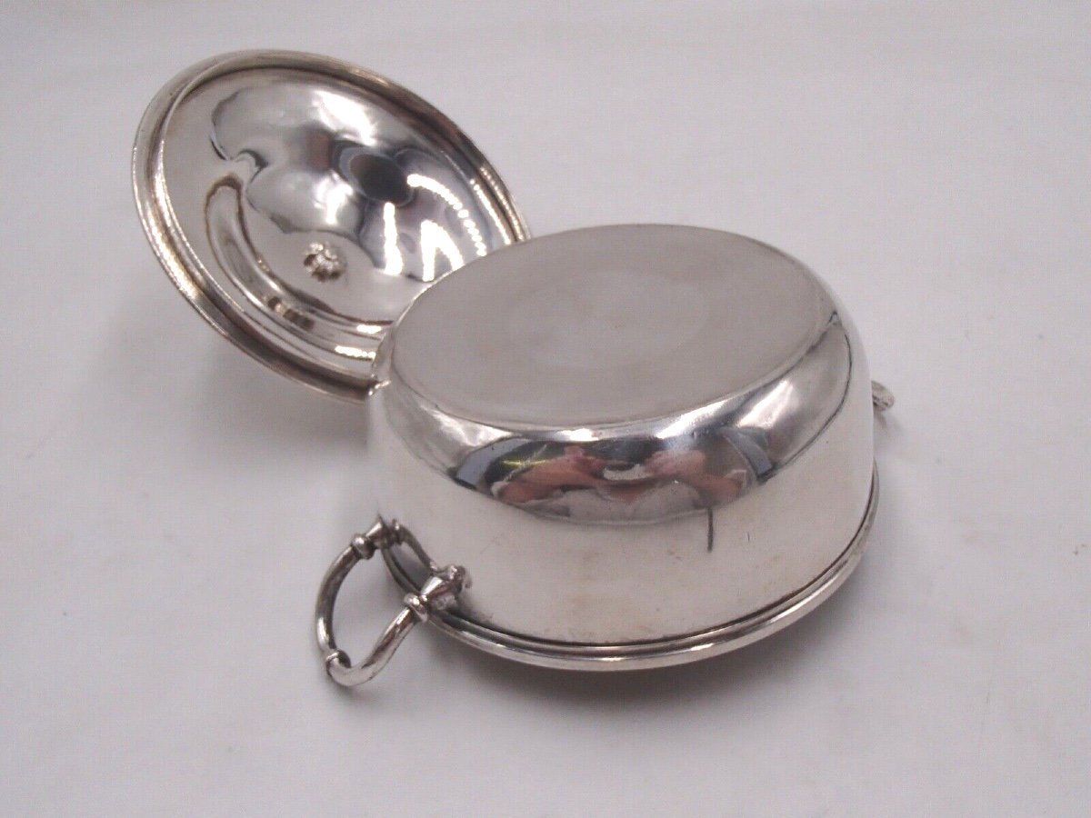 Broth In Sterling Silver 19th Century Origin Europe-photo-3