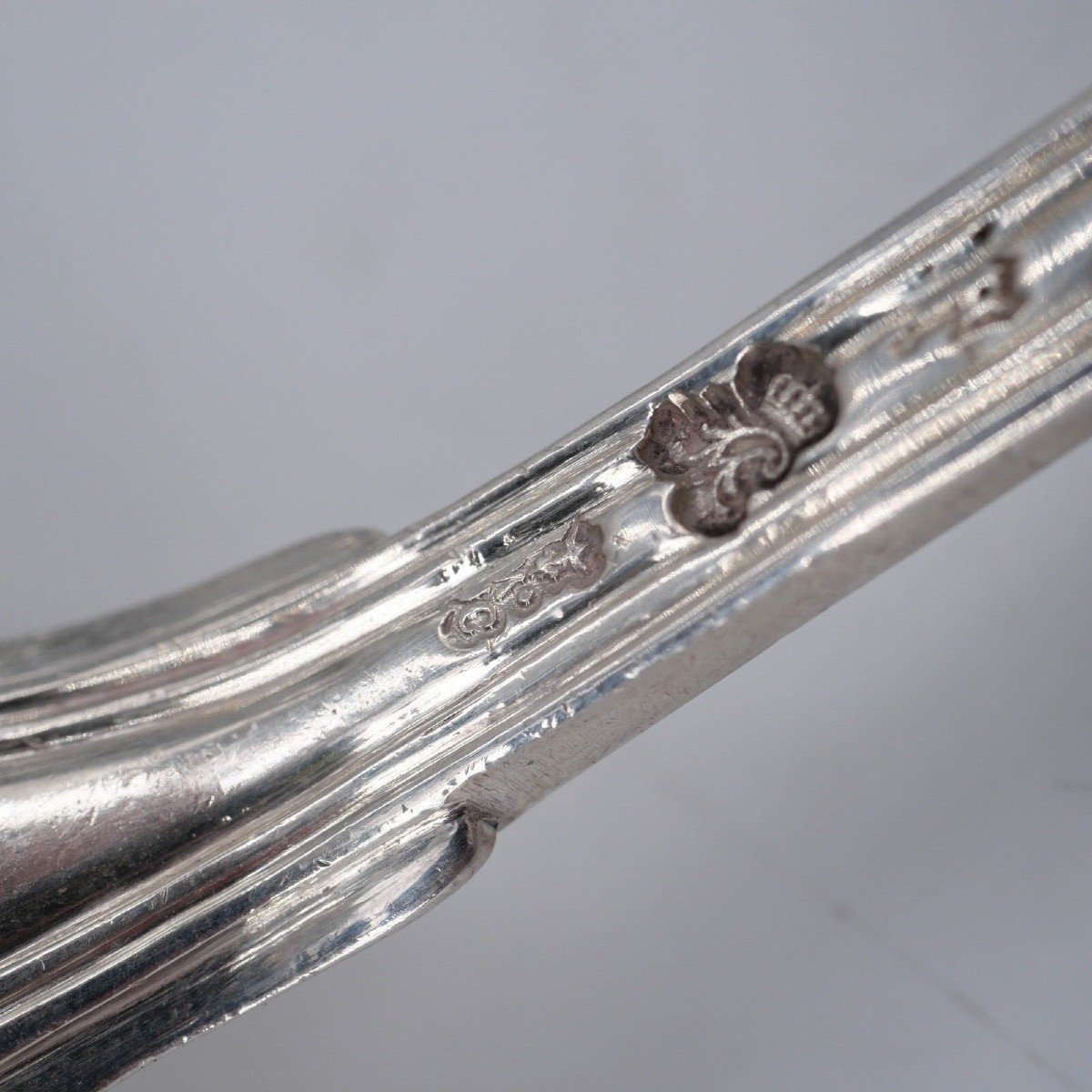 Sugar Spoon Or Sprinkler In Sterling Silver 18th Century-photo-4