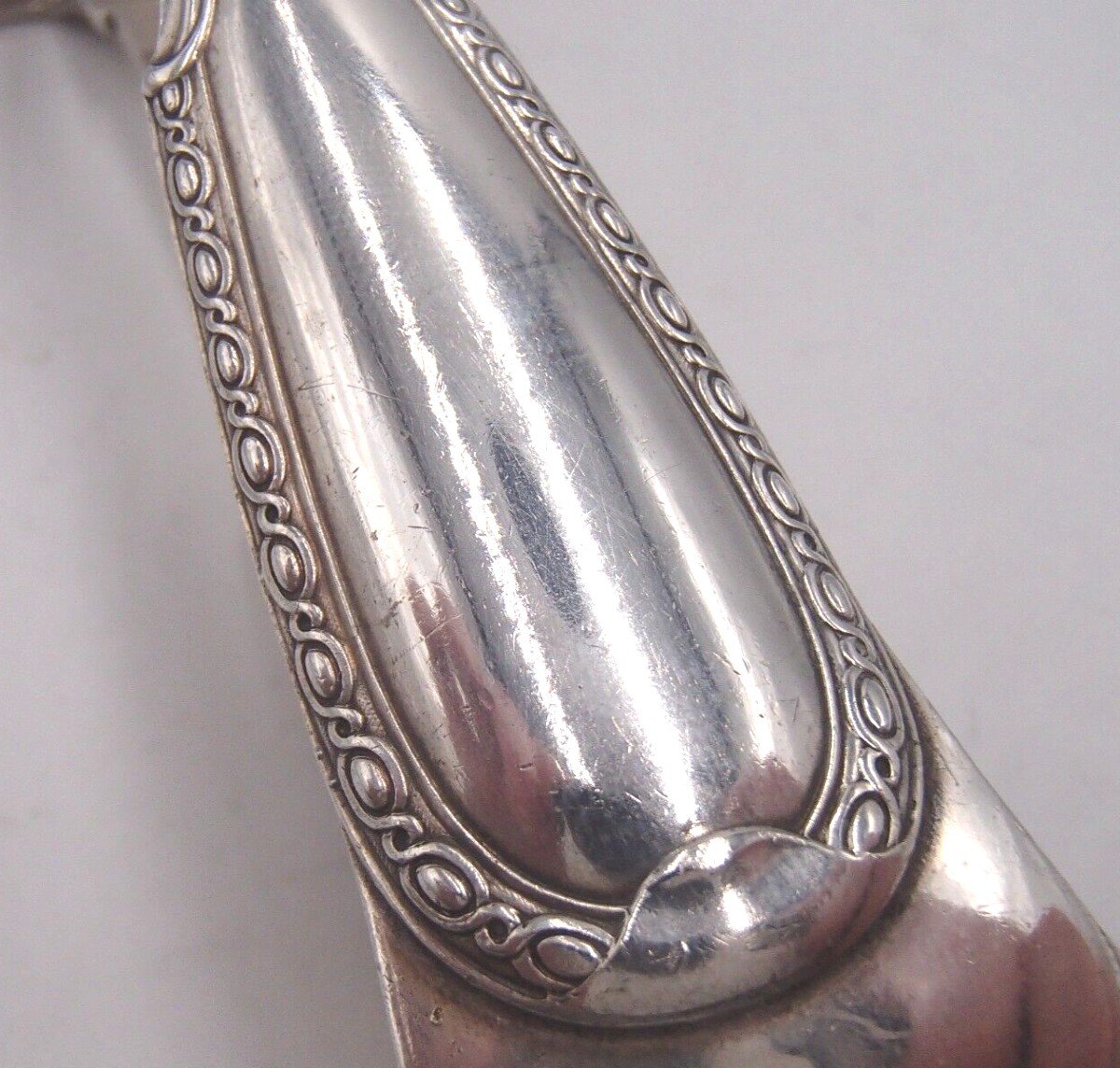 Asparagus Tongs In Sterling Silver-photo-1