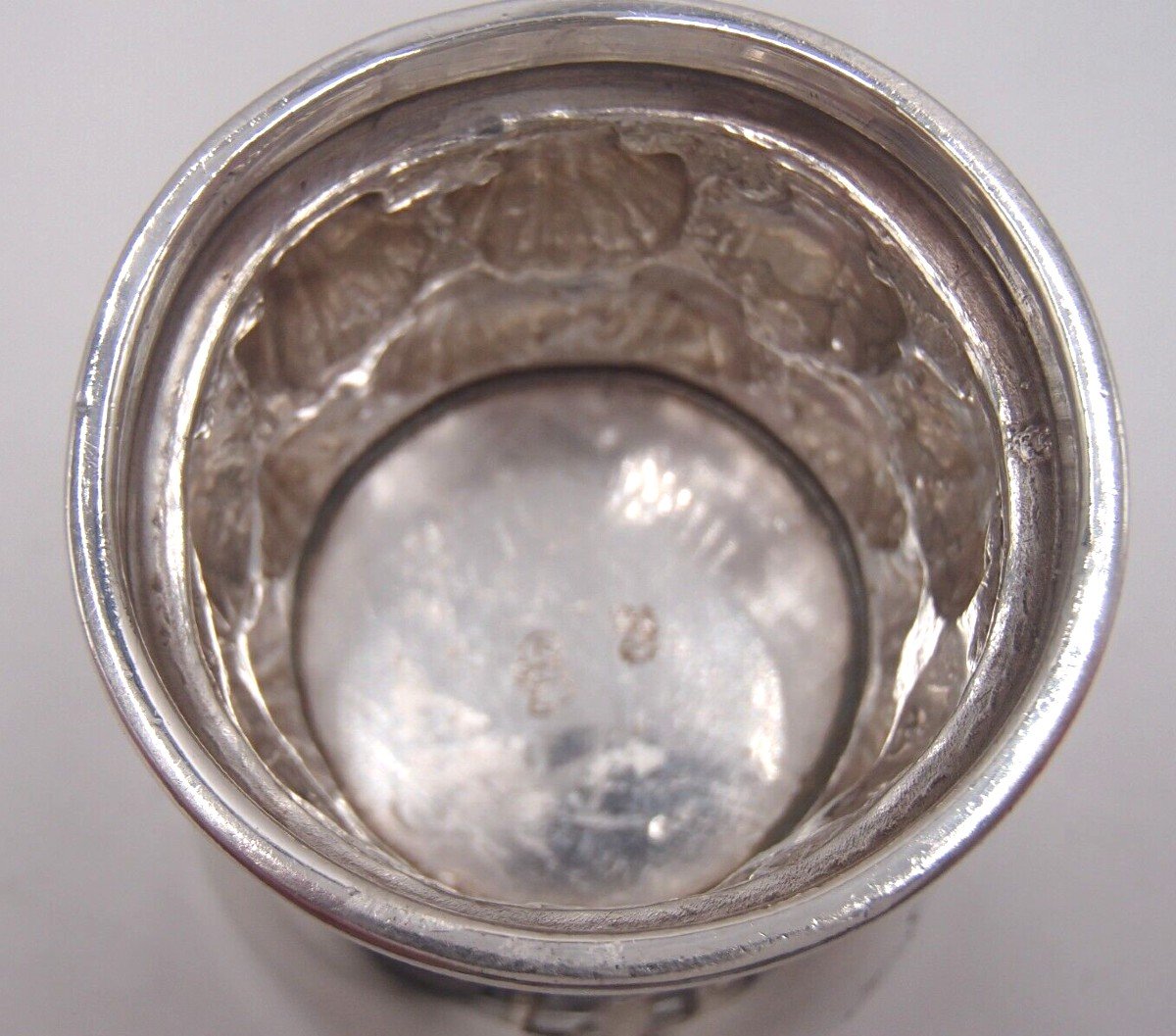 Drinking Cup In Sterling Silver 19th Century-photo-3