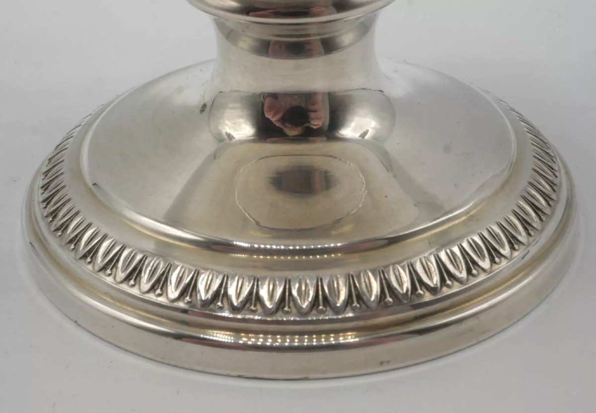 Covered Sugar Bowl In Solid Silver -photo-2