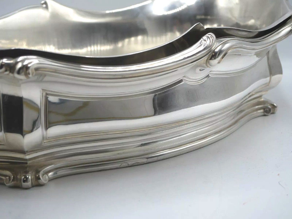 Solid Silver Planter By Tétard-photo-6