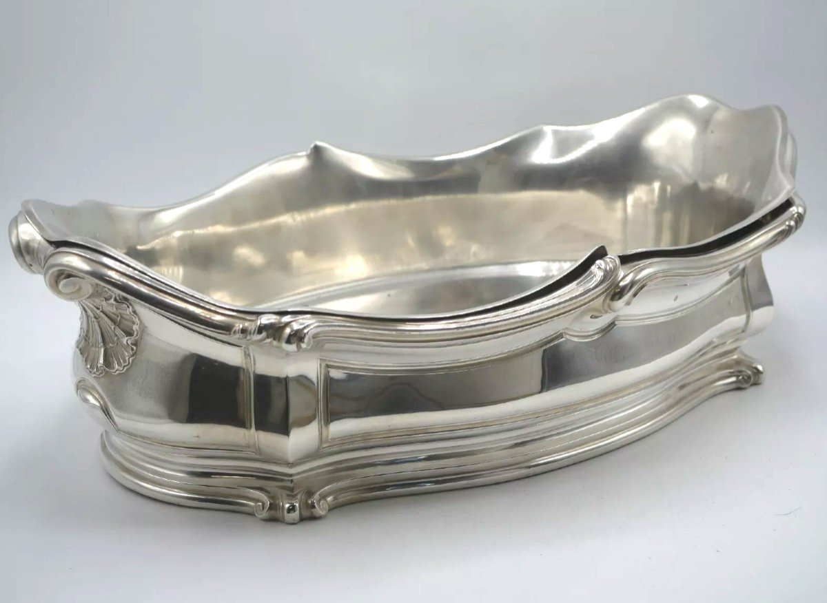 Solid Silver Planter By Tétard