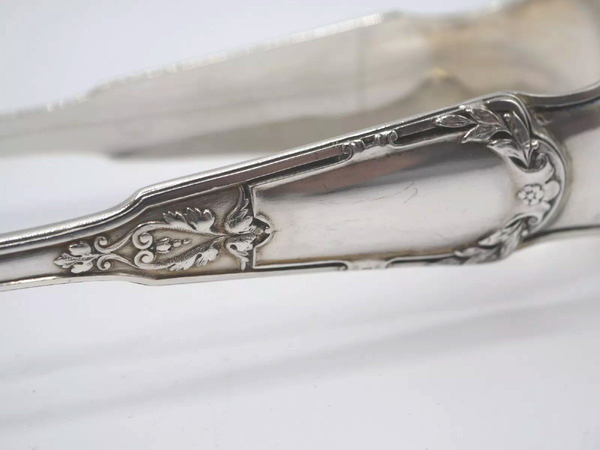 Sterling Silver Asparagus Tongs By Grandvigne-photo-3