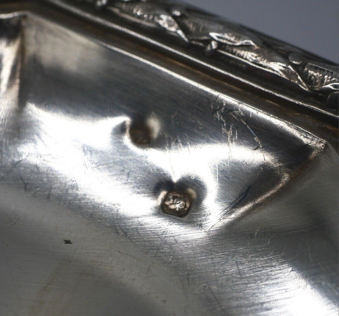 Sterling Silver Mail Tray-photo-2