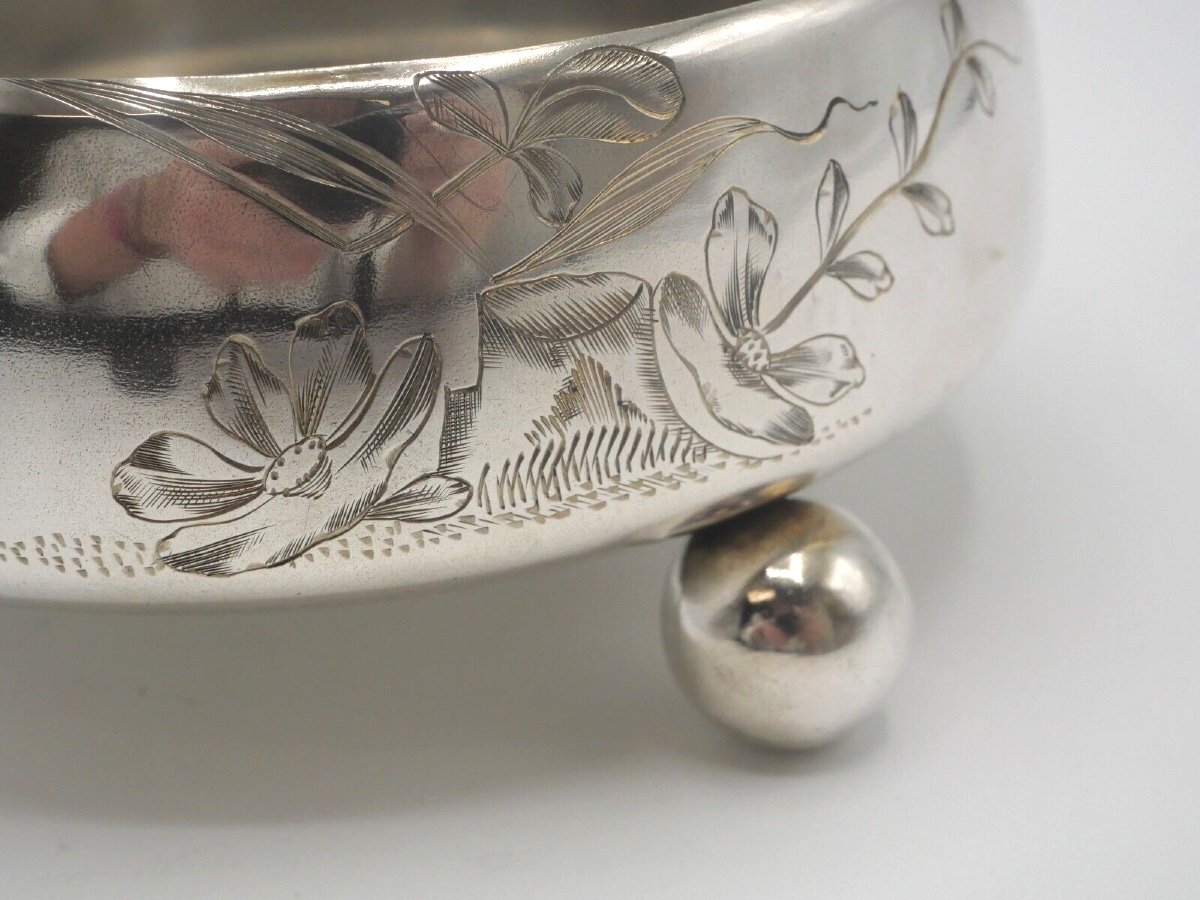 Cup, Basket In Solid Silver-photo-4