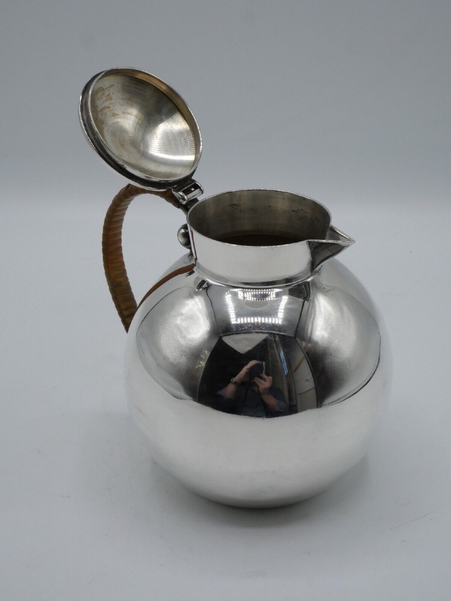 Jensen Sterling Silver Ball Jug-photo-4