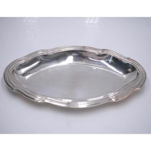 Oval Tray In Sterling Silver