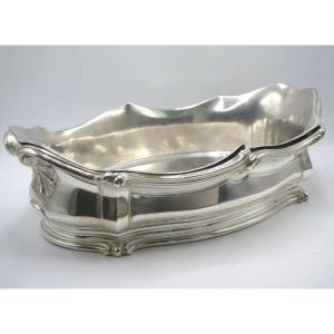 Solid Silver Planter By Tétard