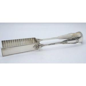 Sterling Silver Asparagus Tongs By Grandvigne