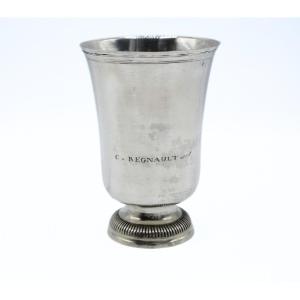 18th Century Solid Silver Tulip Cup