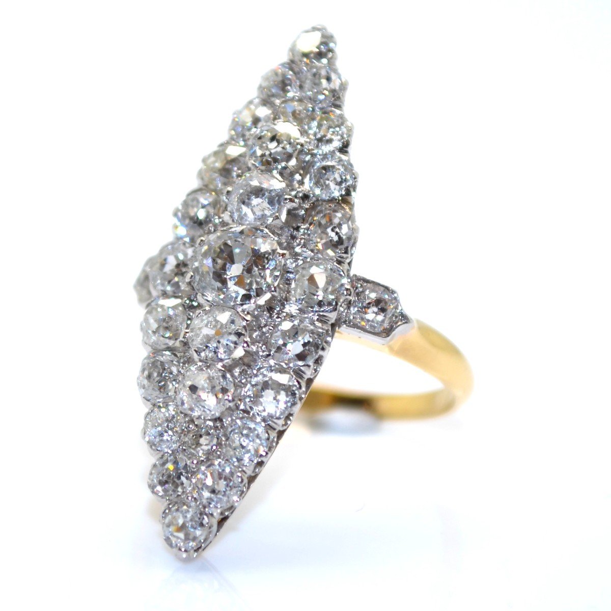 Antique Marquise Diamond Ring-photo-2
