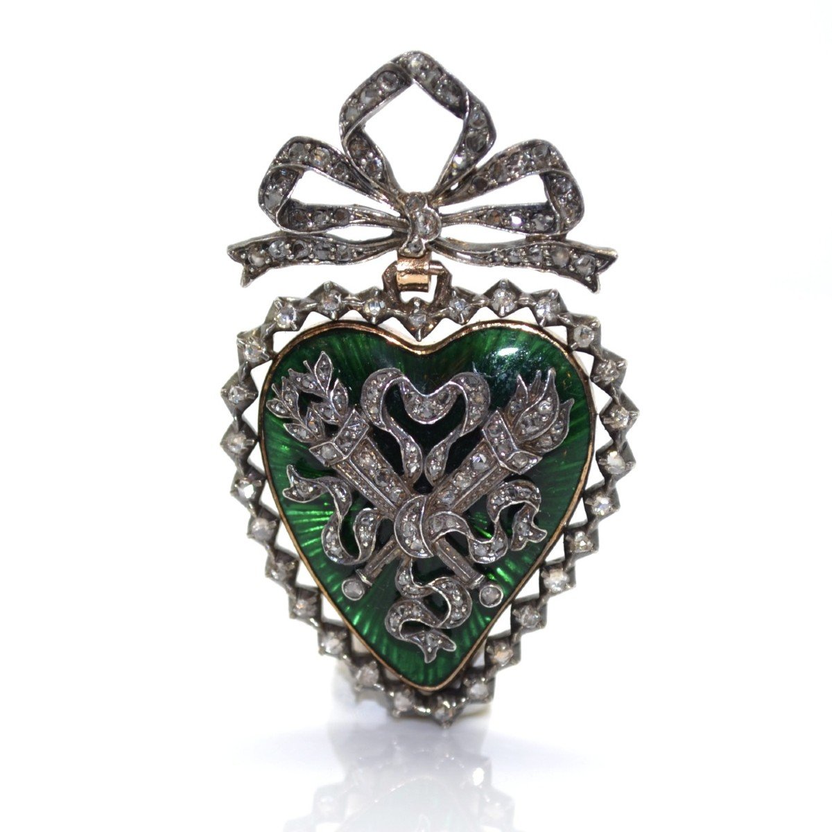 Pendentif Coeur Ancien-photo-2