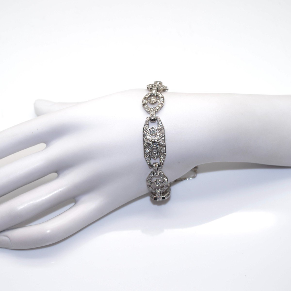 Diamond Art Deco Bracelet-photo-4