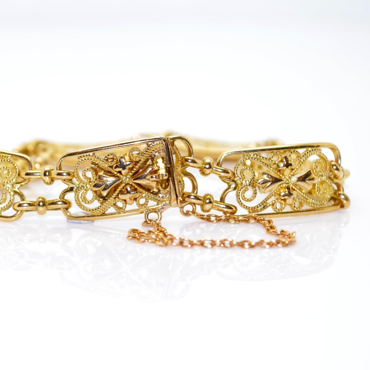 Antique Gold Bracelet-photo-4