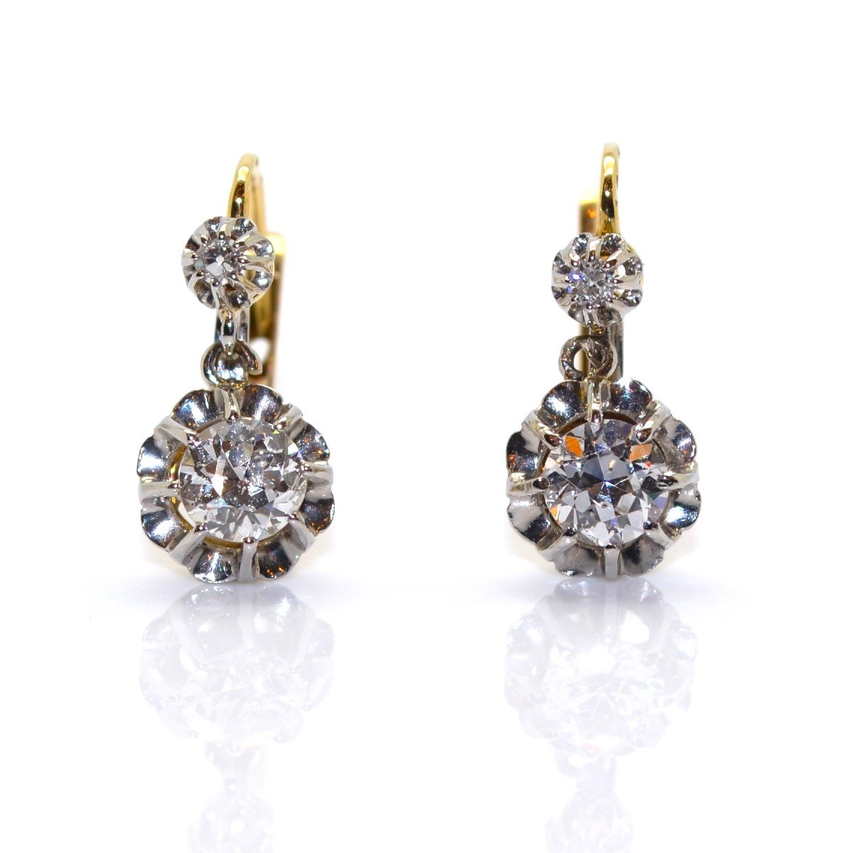 Dormeuses Diamond Earrings-photo-2