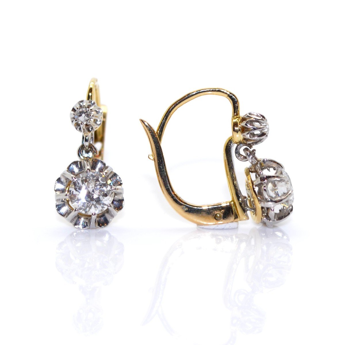 Dormeuses Diamond Earrings-photo-3