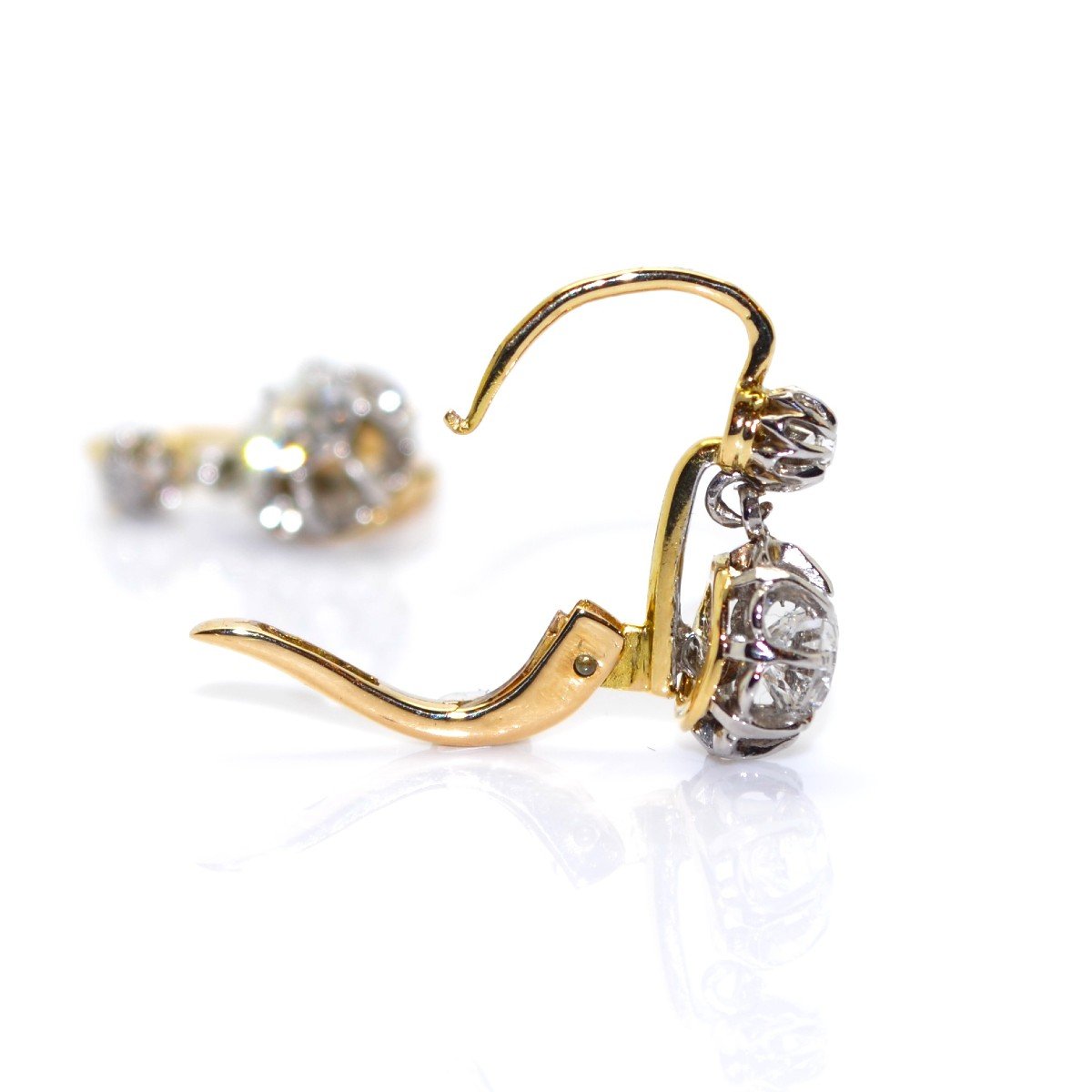 Dormeuses Diamond Earrings-photo-4