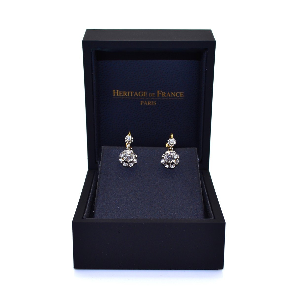 Dormeuses Diamond Earrings