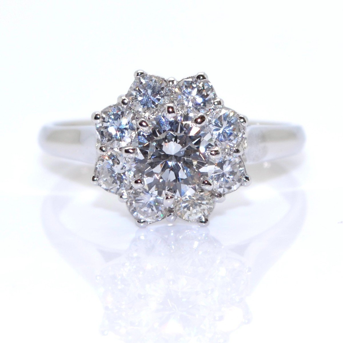 Bague Marguerite Diamants