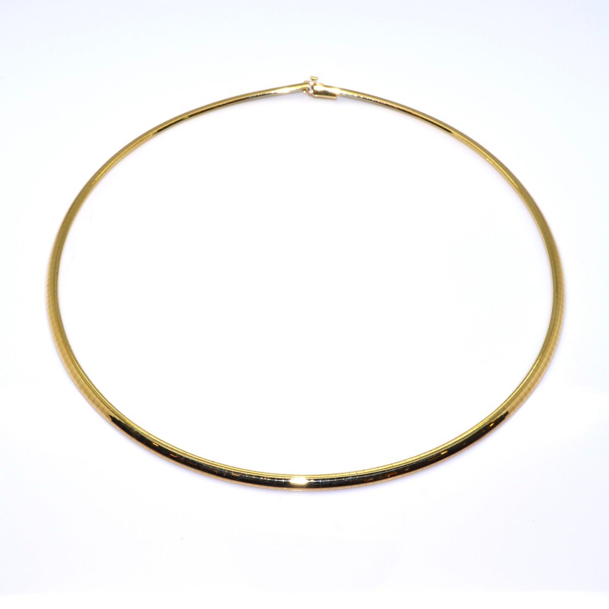 Gold Rigid Necklace-photo-1