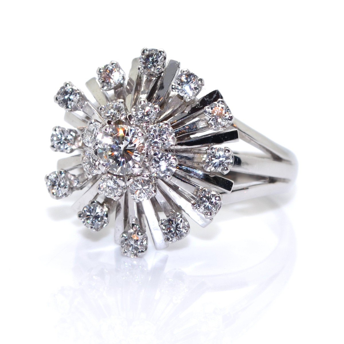 Diamond Daisy Ring-photo-2