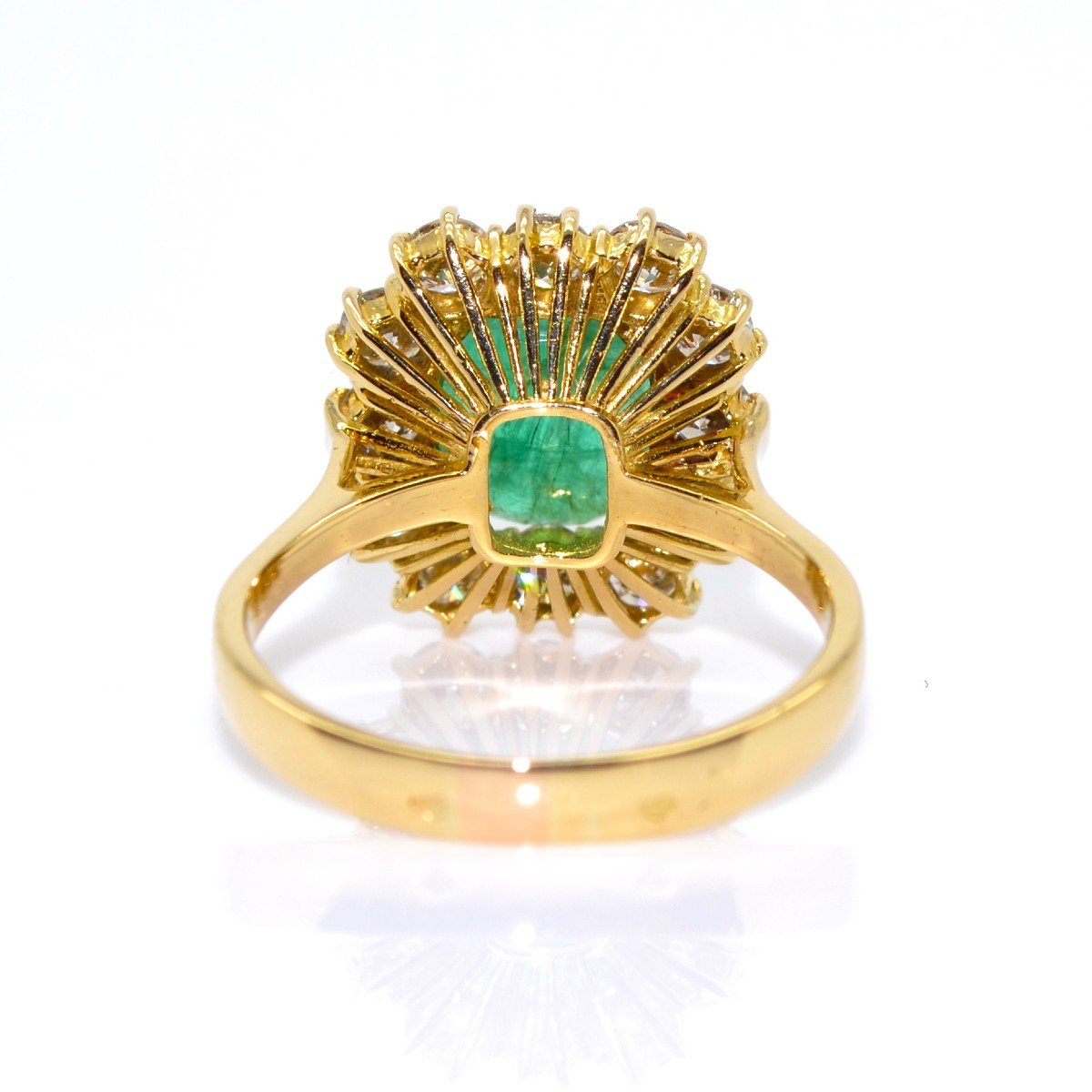 Emerald And Diamond Ring-photo-2