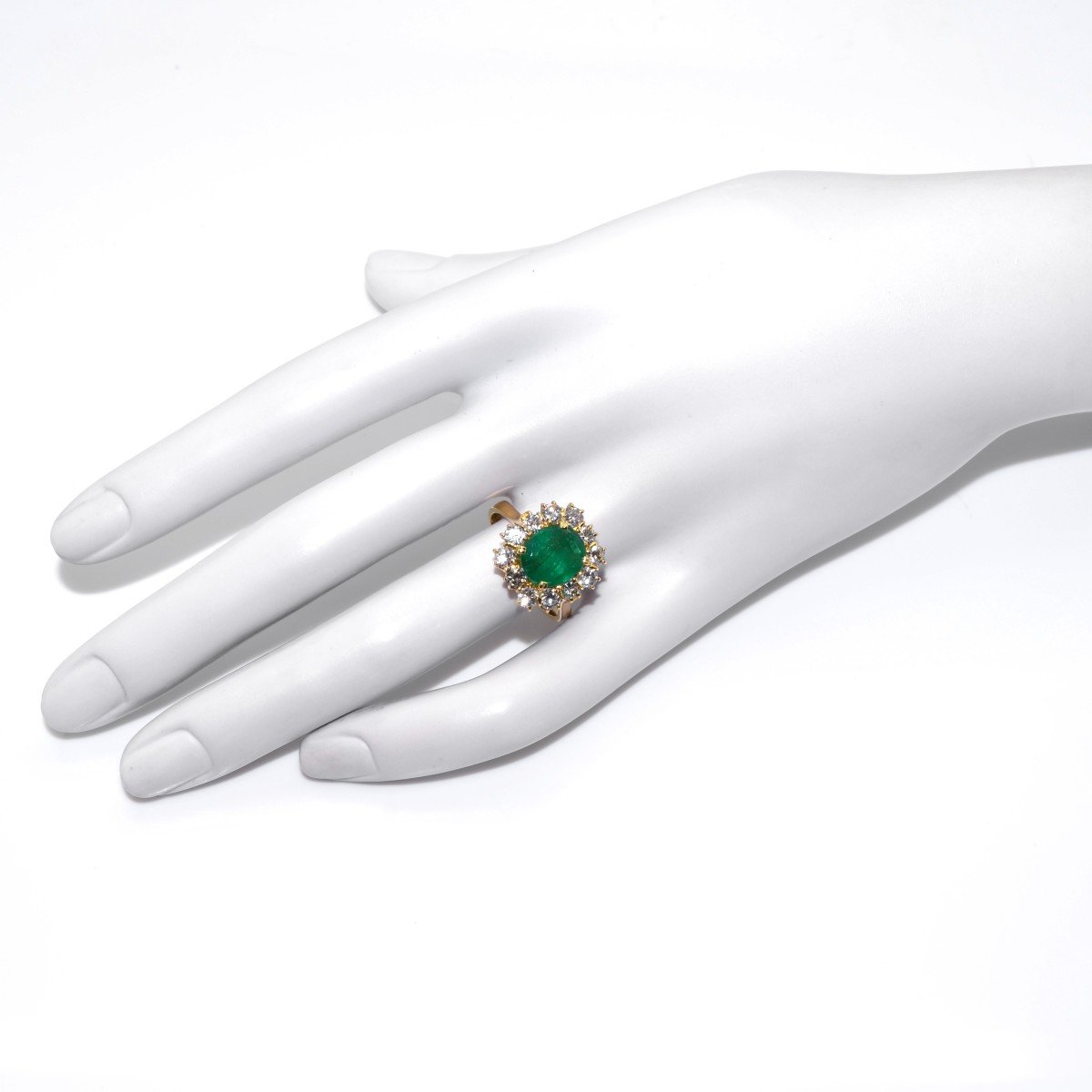 Emerald And Diamond Ring-photo-1