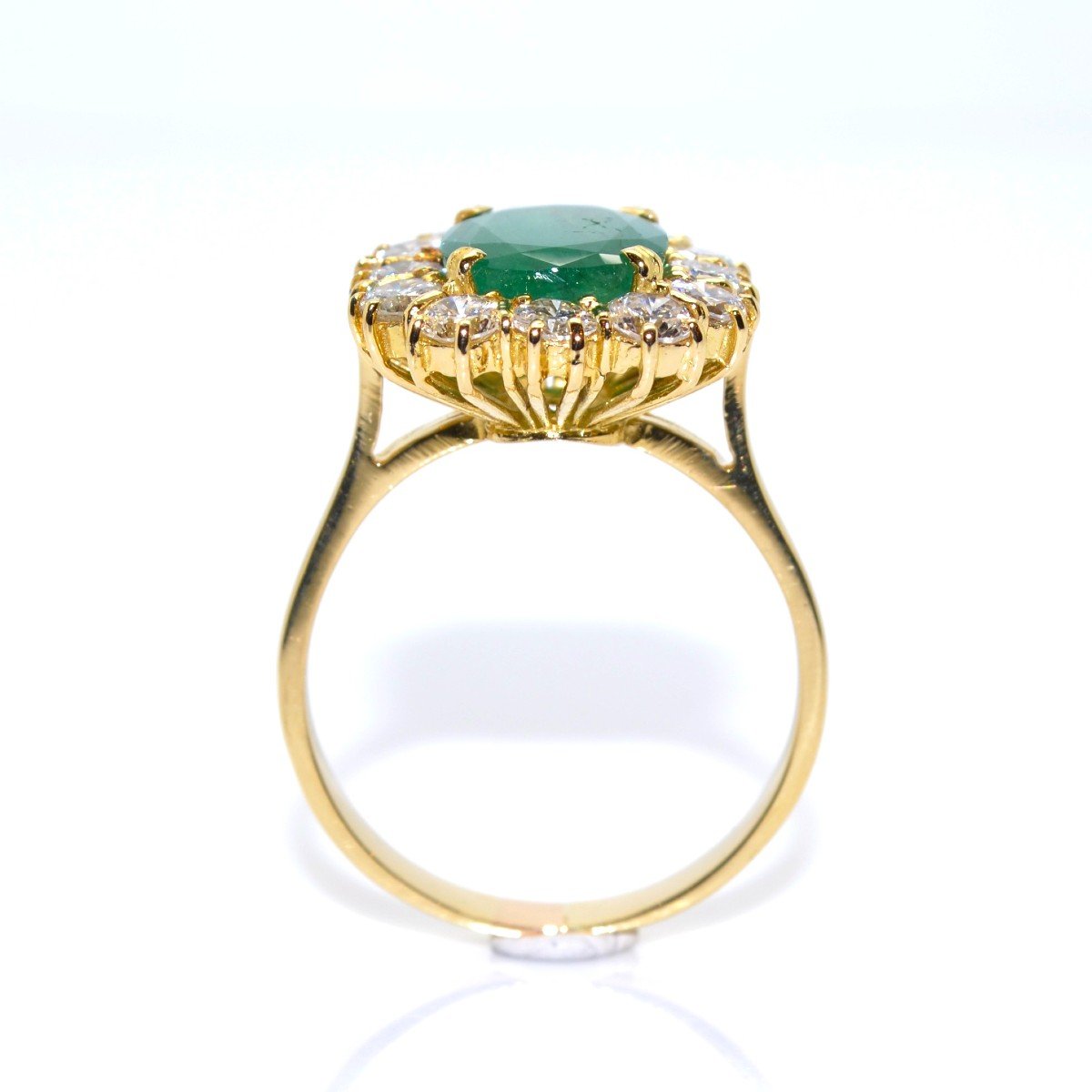 Emerald And Diamond Ring-photo-2