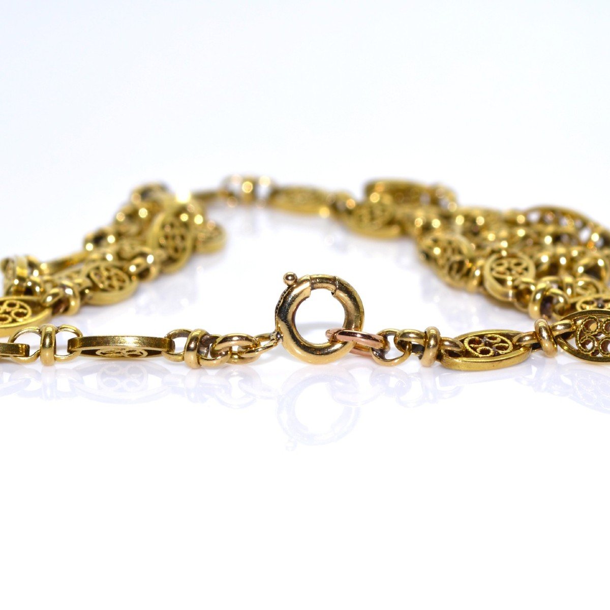 Antique Gold Necklace-photo-2