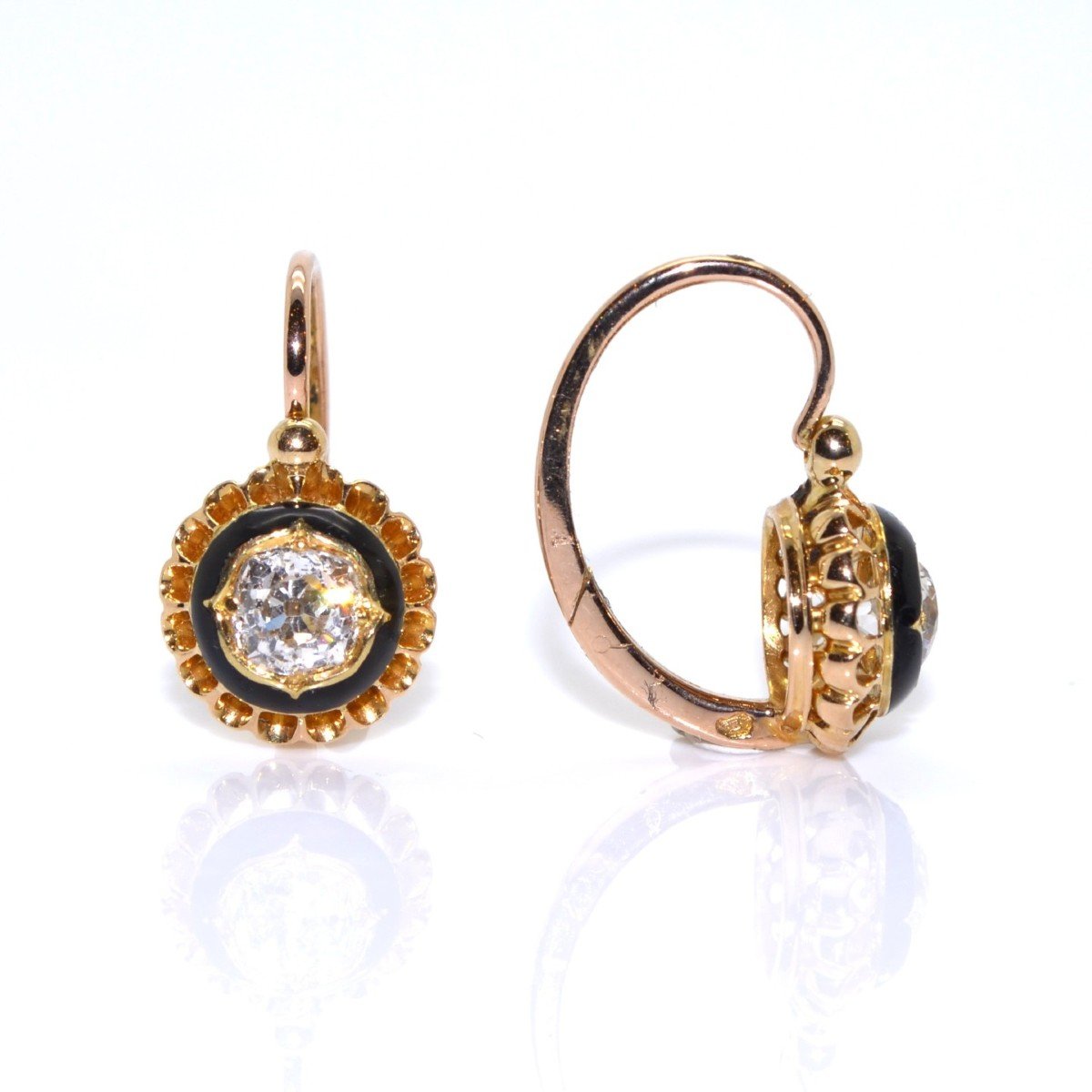 Dormeuses Diamond Earrings-photo-3