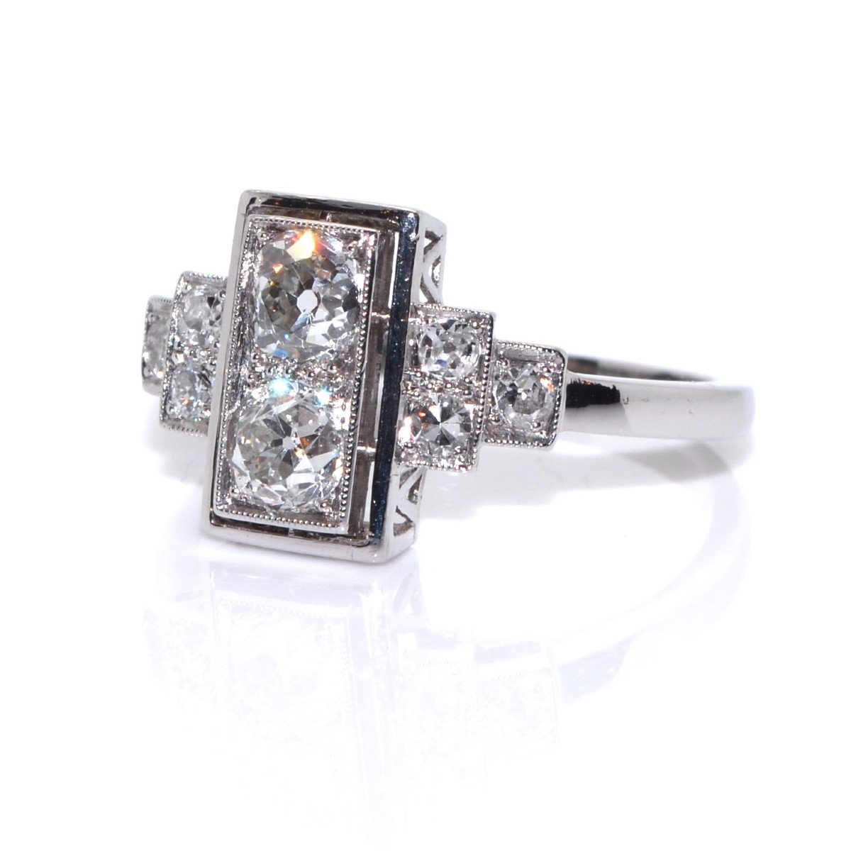 Diamond Art Deco Ring-photo-4