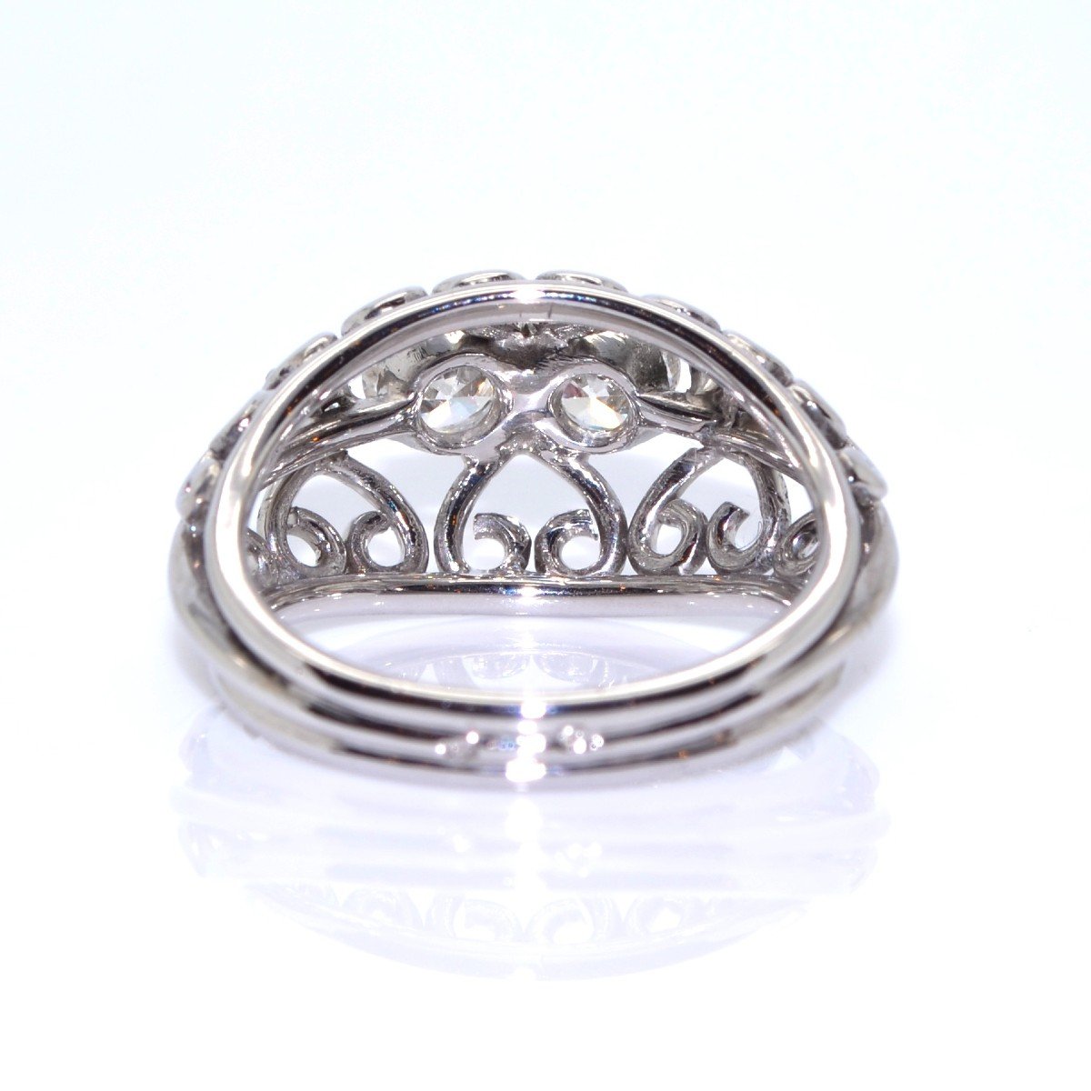 Bague Vintage Diamant-photo-2