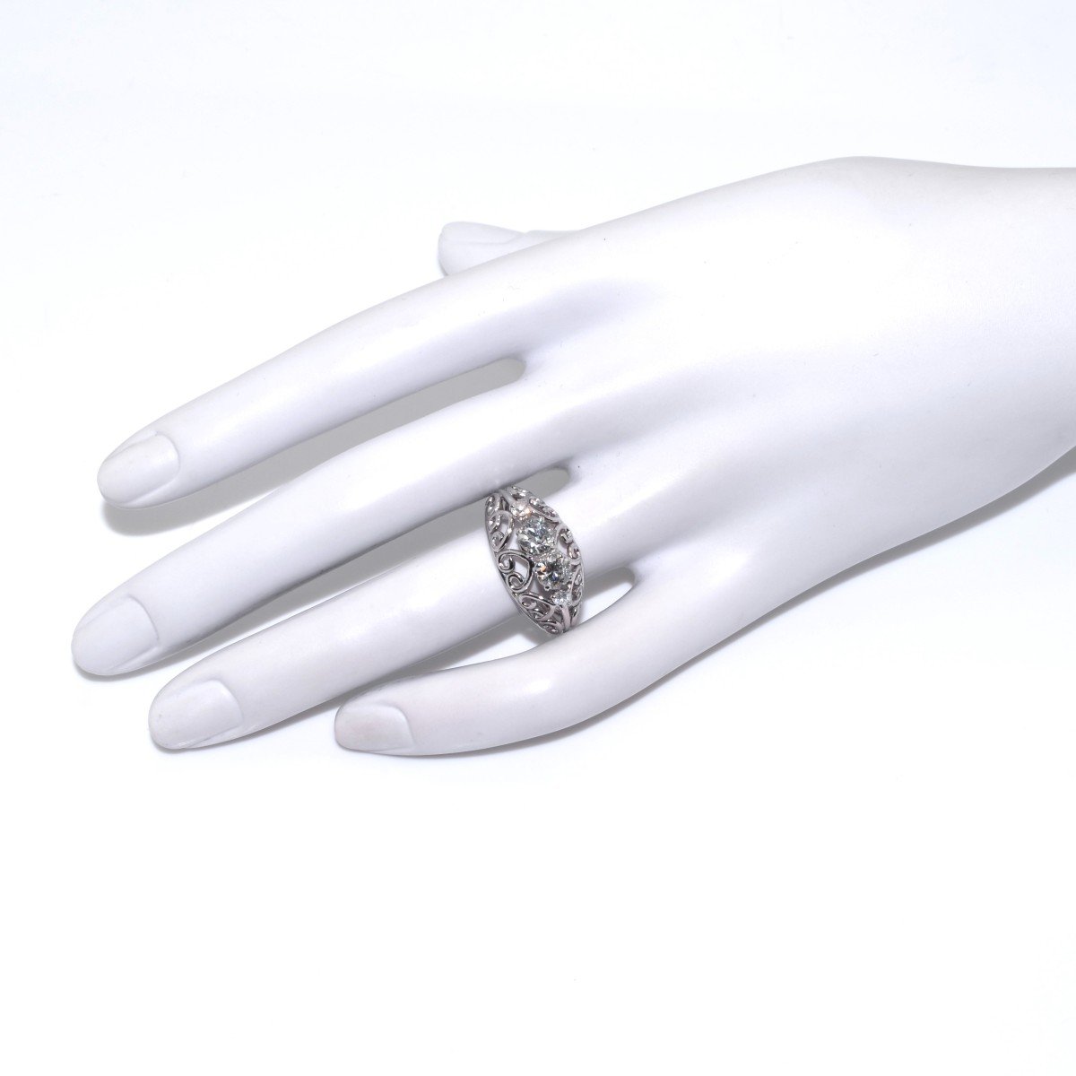 Bague Vintage Diamant-photo-2