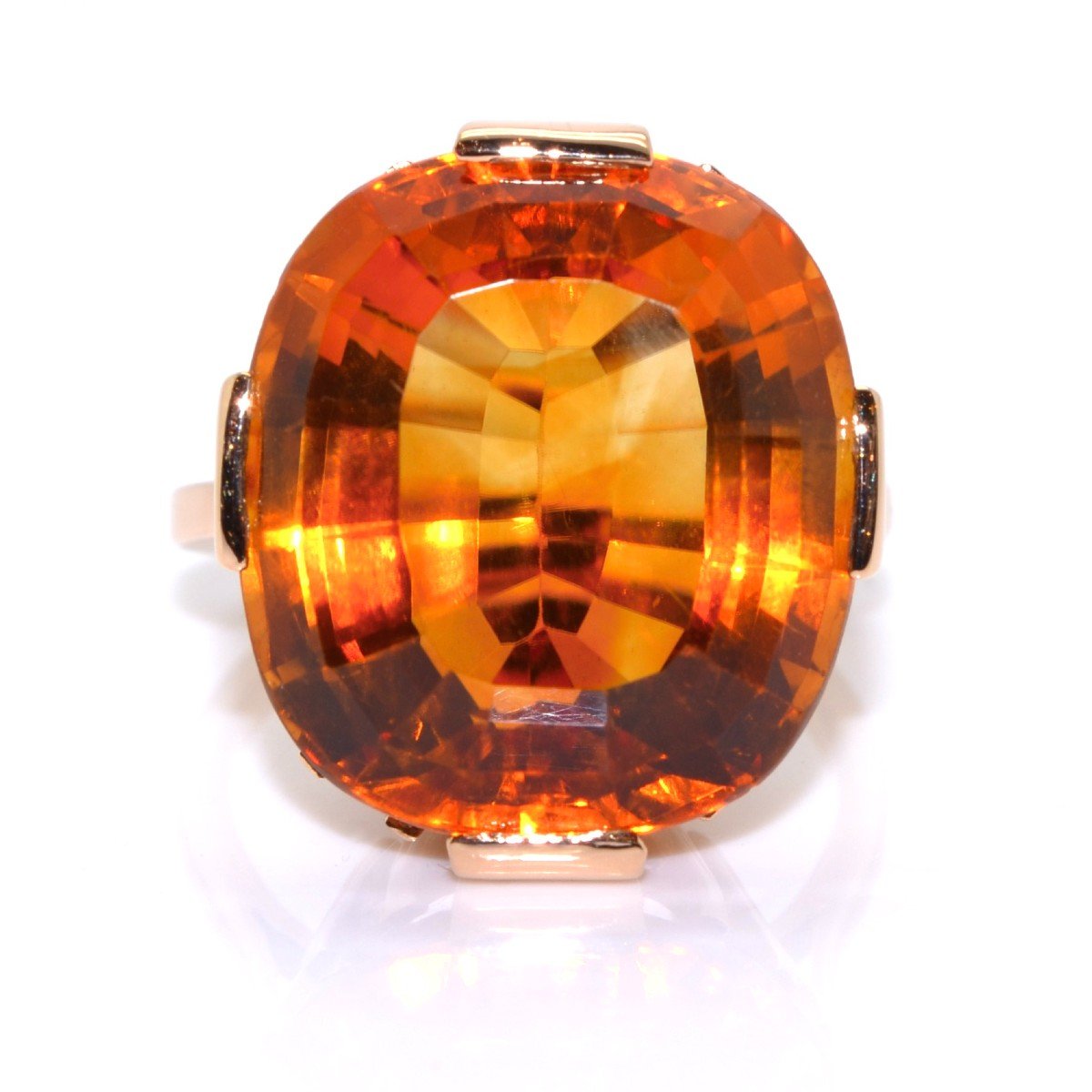 Bague Citrine Vintage