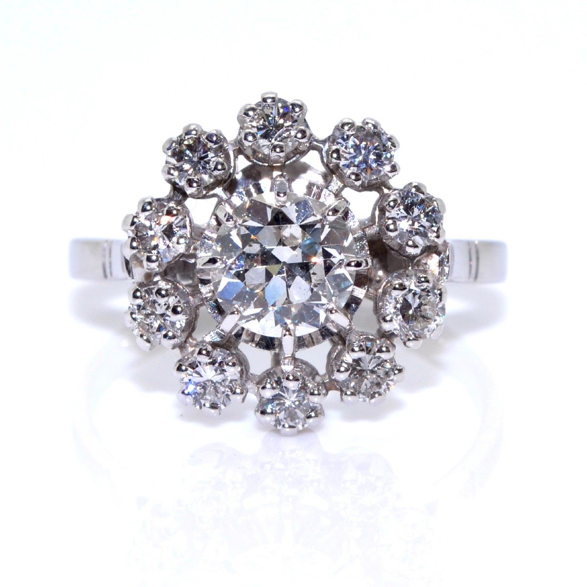 Bague Marguerite Diamants