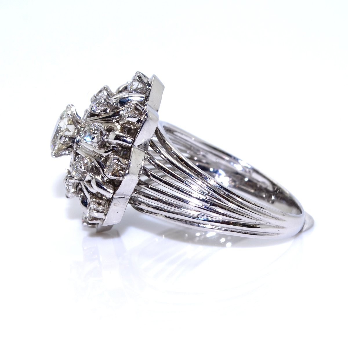 Bague Marguerite Diamants-photo-3