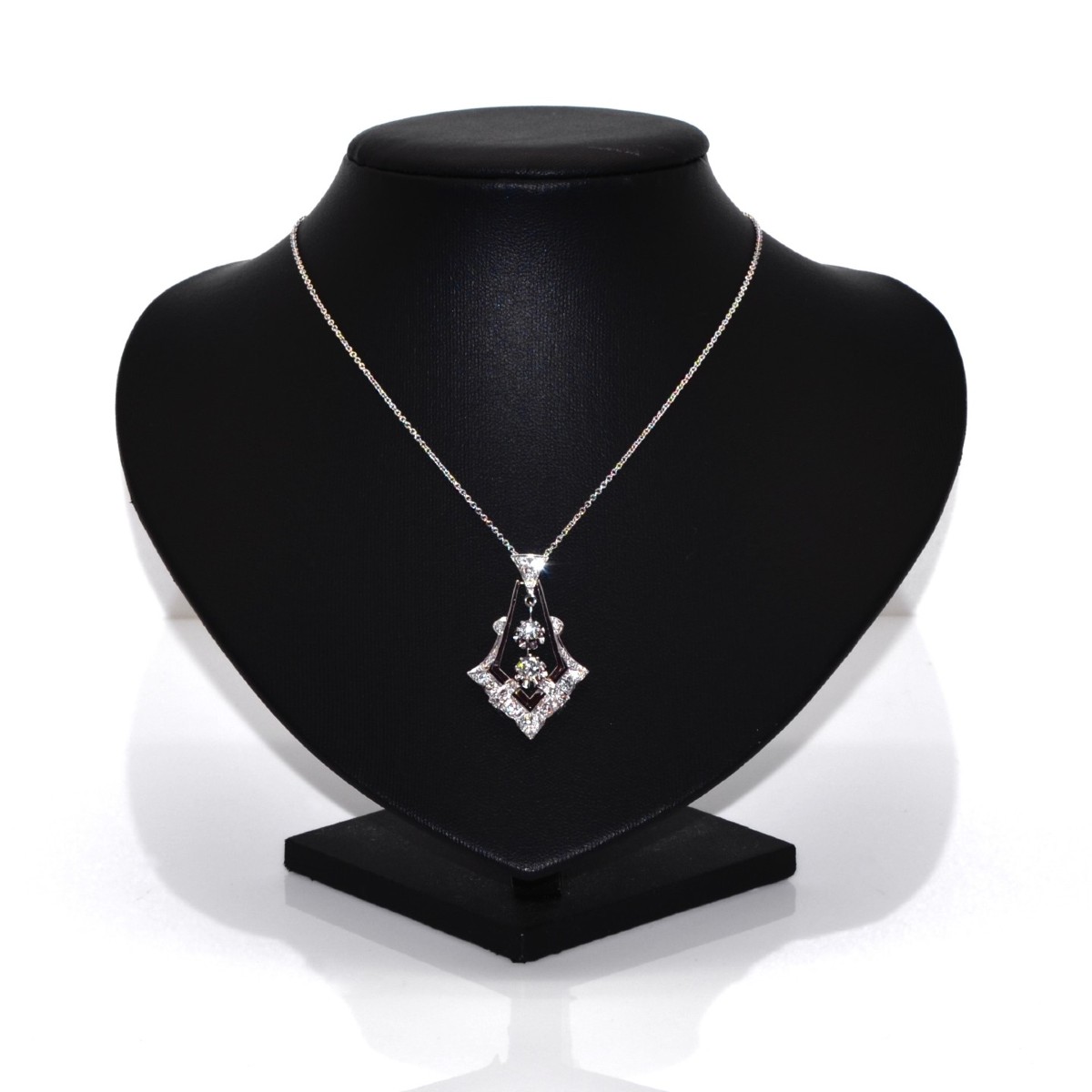 Art Deco Diamond Pendant