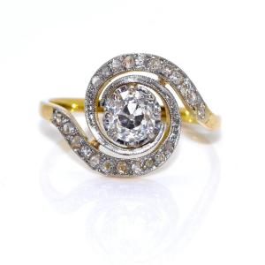 Whirlwind Diamond Ring