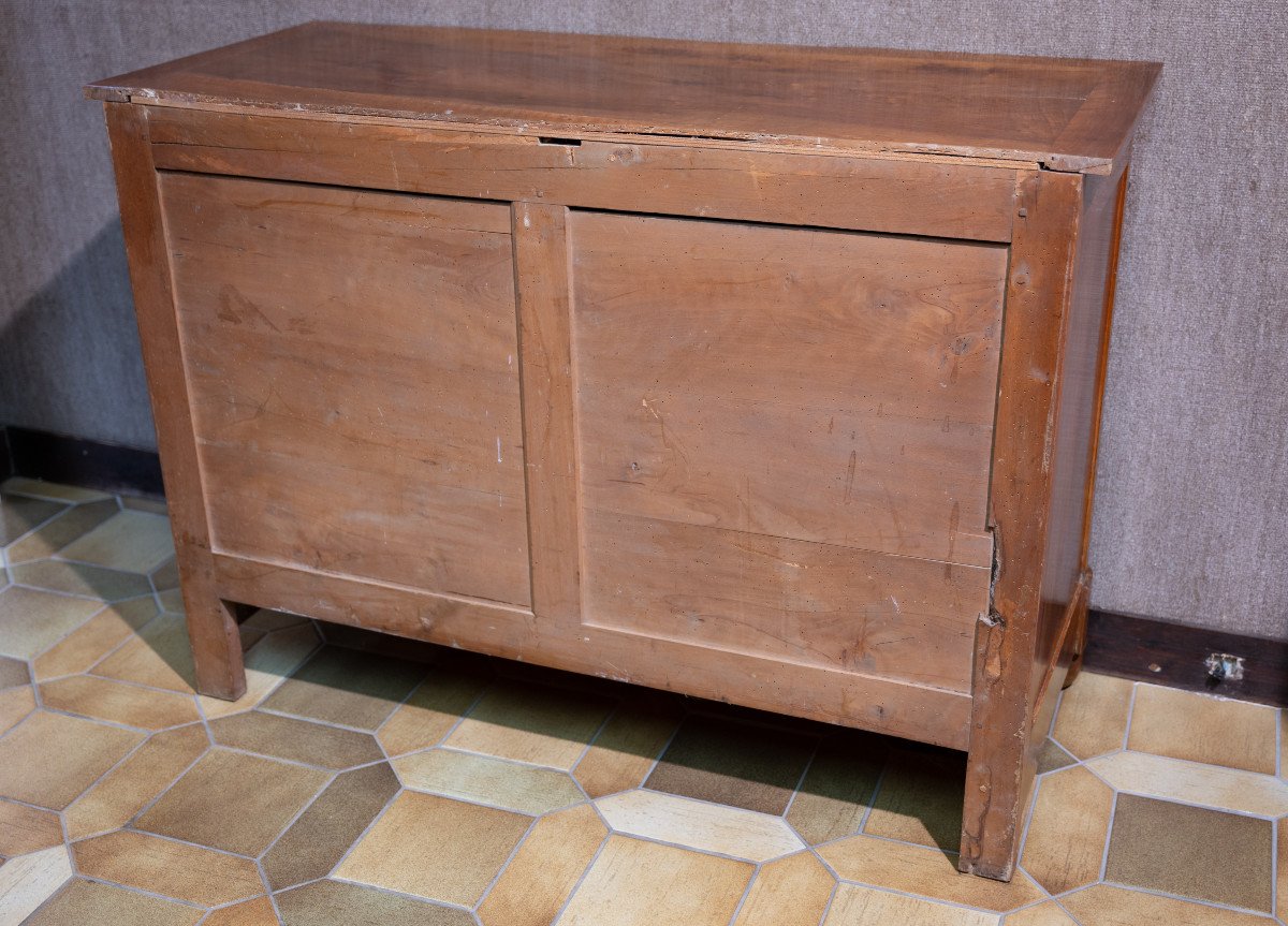 Commode Empire En Noyer-photo-4