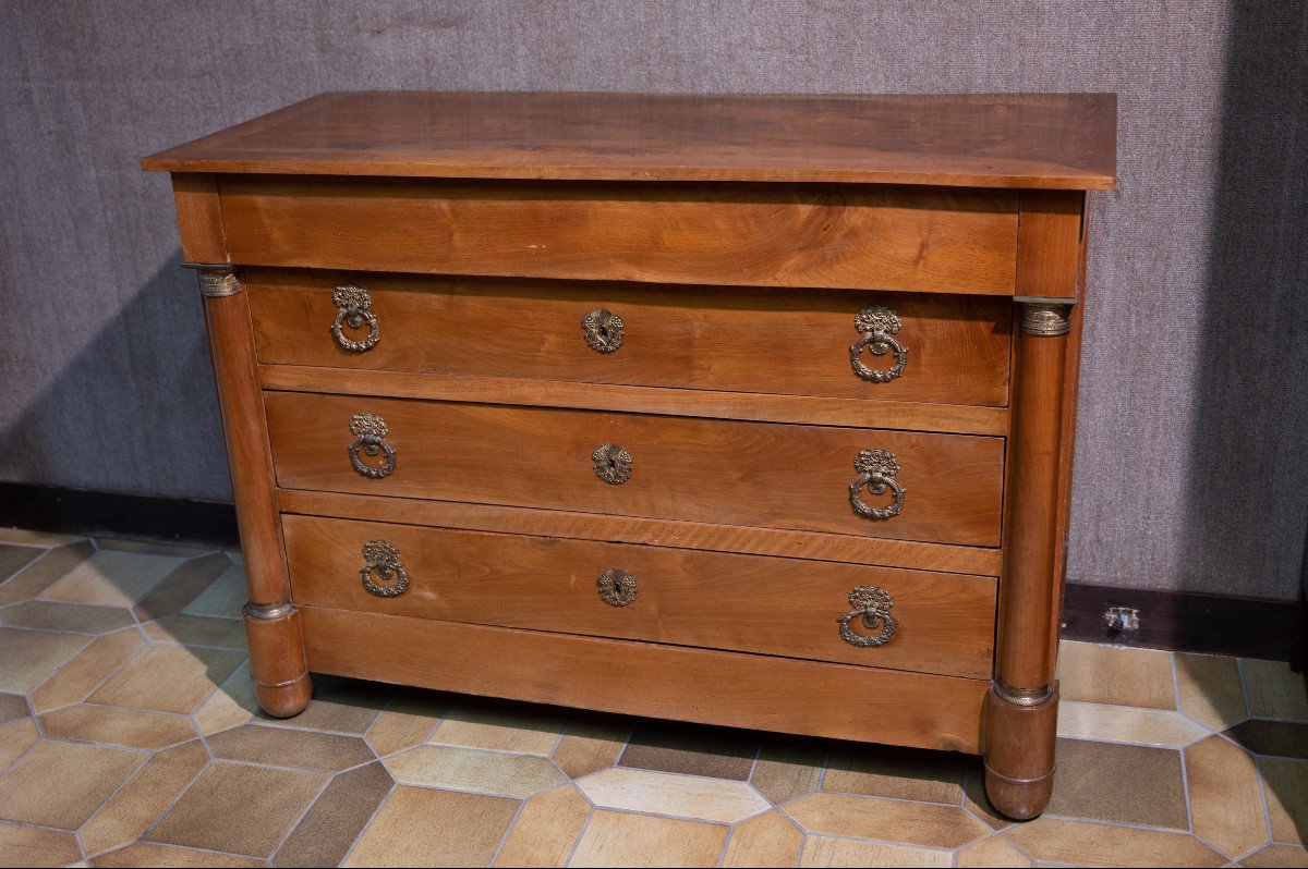 Commode Empire En Noyer