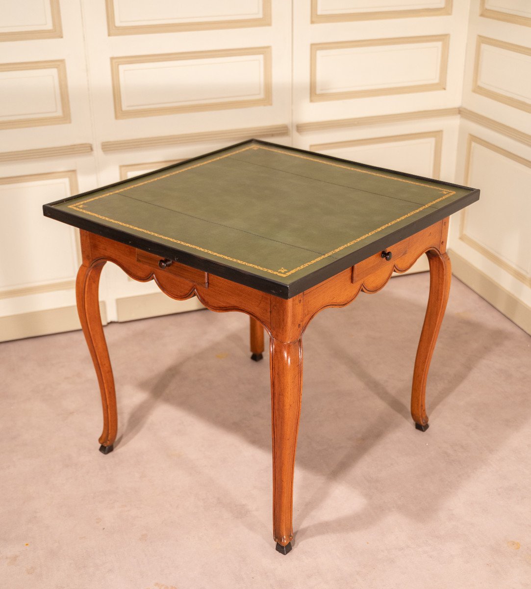 Louis XV Games Table In Walnut