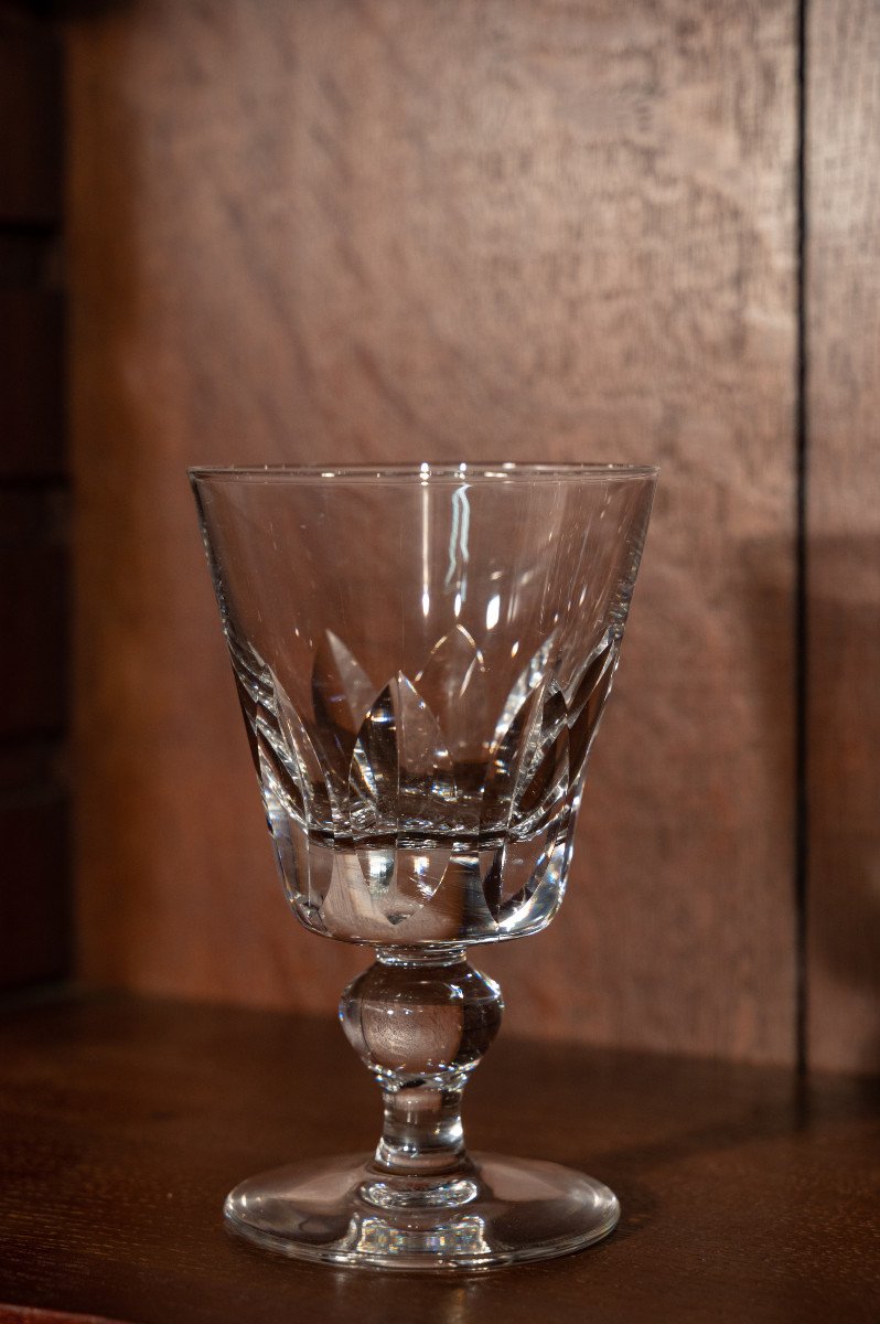 Suite De Verres En Cristal St Louis-photo-2