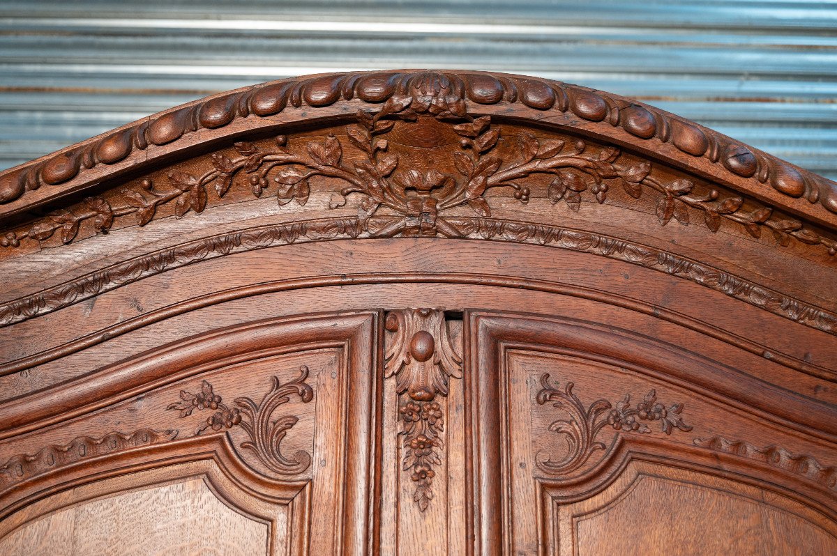 Armoire Normande De Château époque Fin XVIIIème Siècle-photo-2