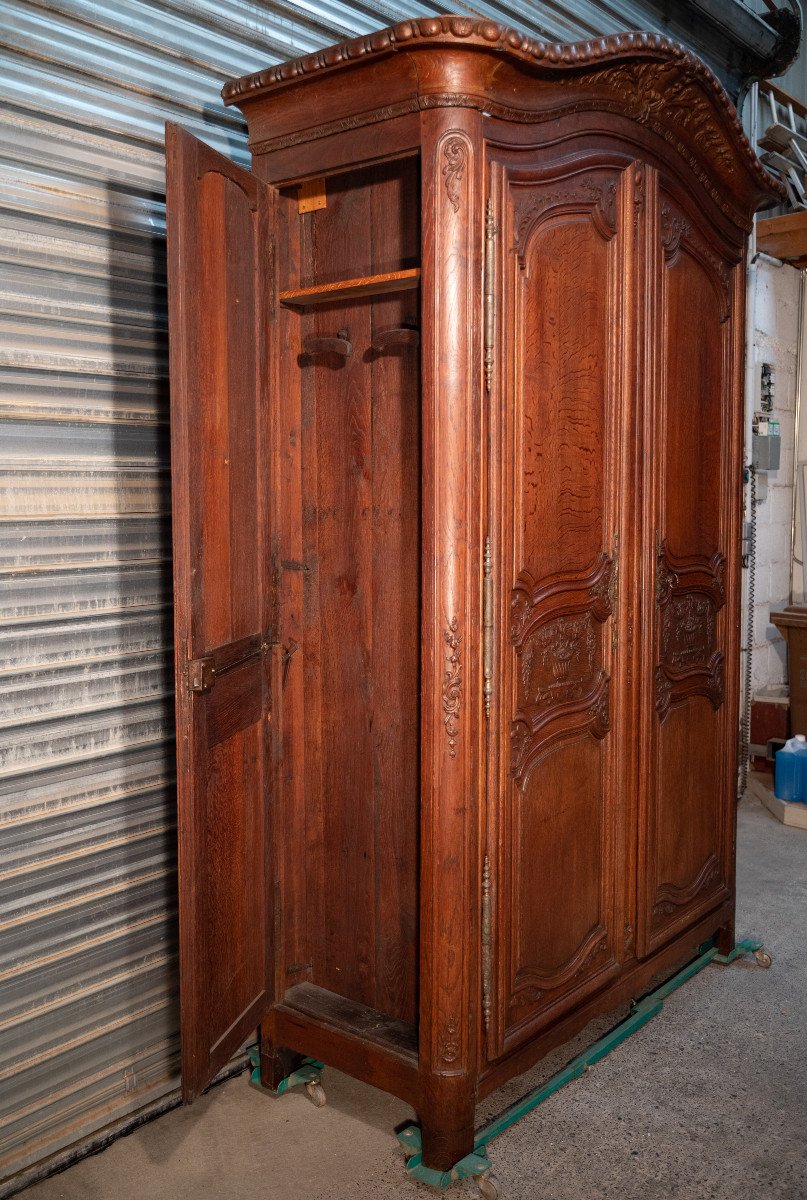 Armoire Normande De Château époque Fin XVIIIème Siècle-photo-1