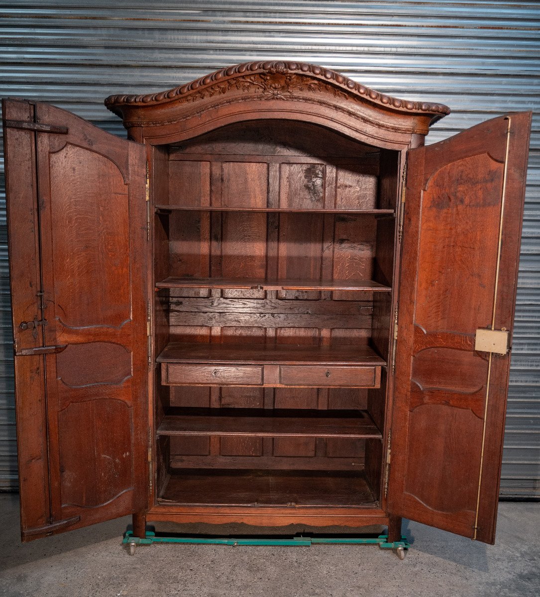 Armoire Normande De Château époque Fin XVIIIème Siècle-photo-3